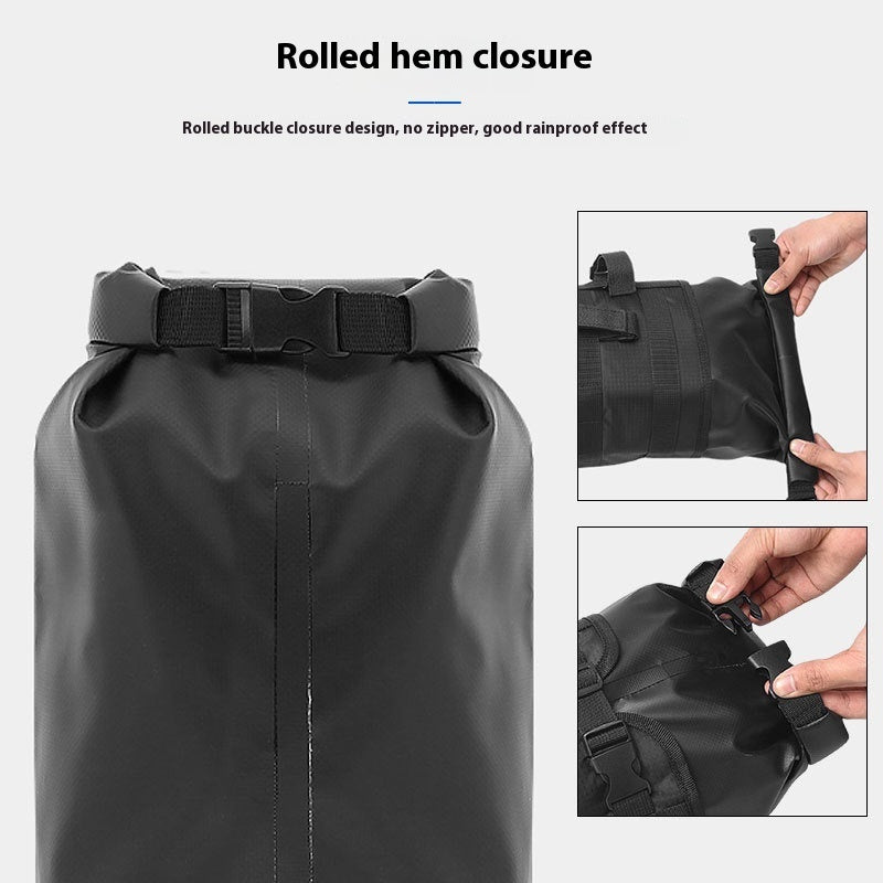 Mountain Bicycle Cycling Storage Bag - Adjustable Mesh Fixture Bag