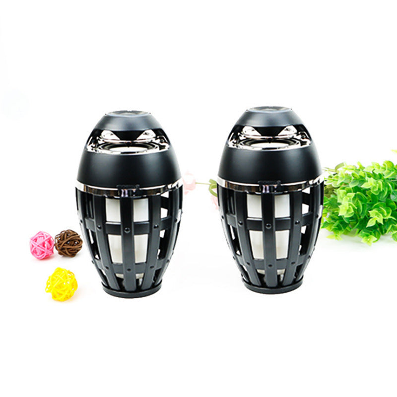 Flame Effect Bluetooth Speaker – Wireless Home Décor Speaker with Realistic Fire Ambiance