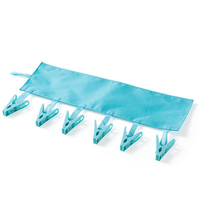 6-Clip Hanging Clothes Dryer Rack