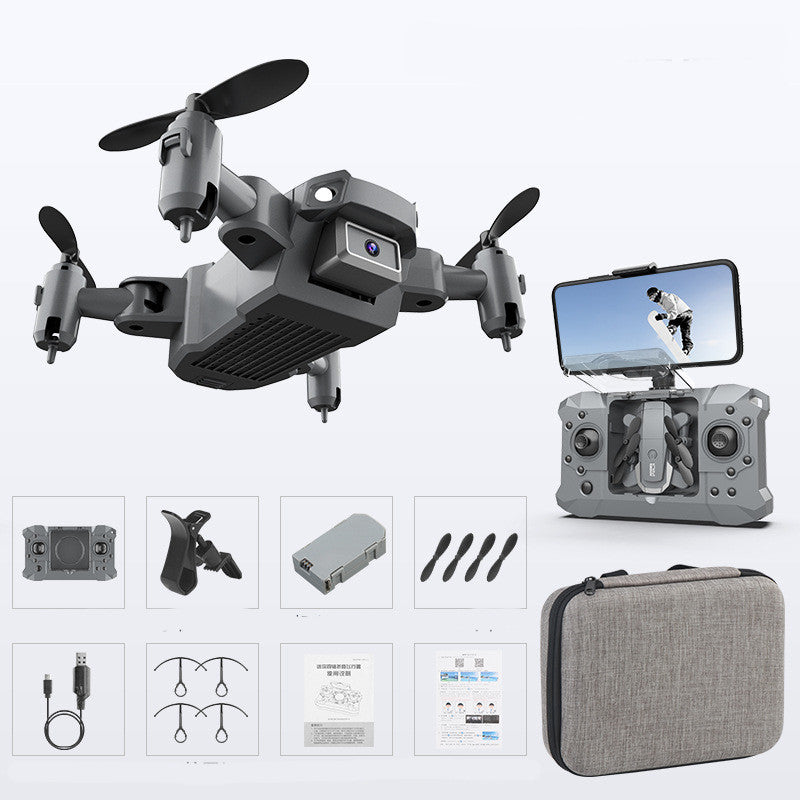 Mini HD Aerial Photography Drone – Four-Axis Quadcopter for Kids & Beginners