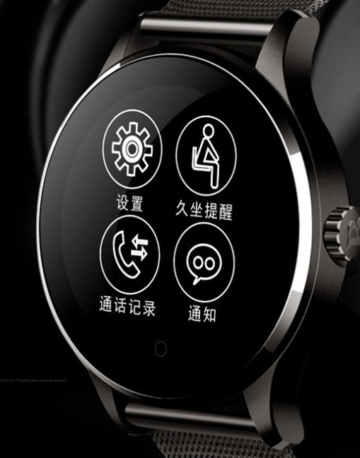 K88H Smart Watch with Real-Time Heart Rate & Sleep Monitoring - Business & Fashion