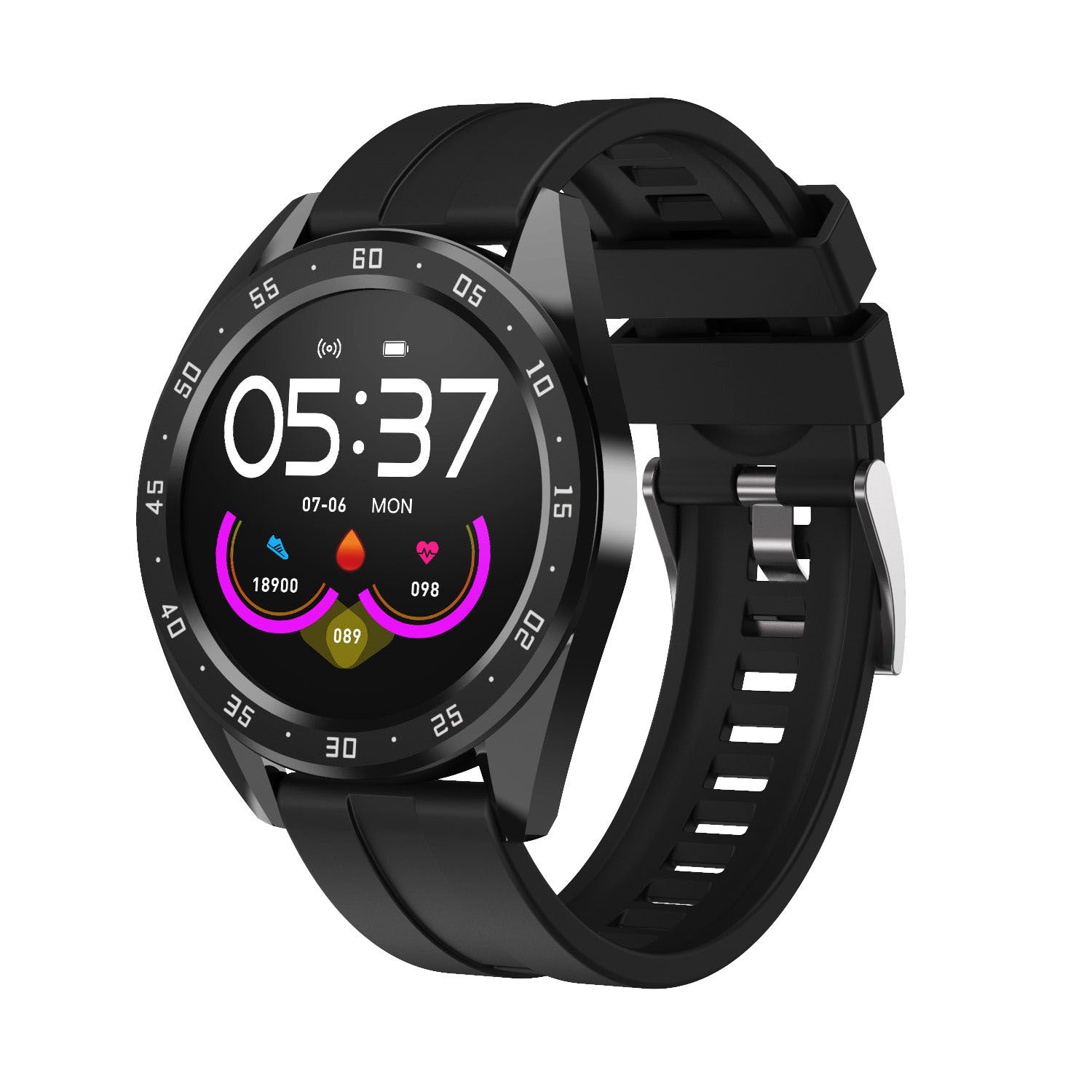 Health Monitoring Smart Watch - Heart Rate, Blood Pressure & Blood Oxygen Tracker