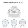 Glass Visual Air Fryer Convection Oven – See-Through Window, Multi-Function