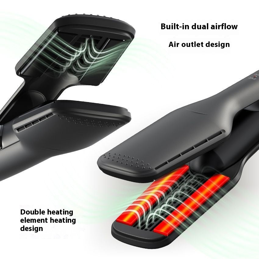 2-in-1 Hair Dryer & Straightener - Wet & Dry Dual Use Electric Hair Styler