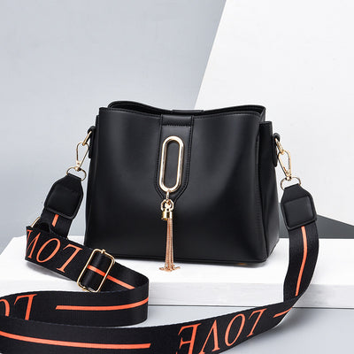 Women's Trendy Motorcycle Crossbody Bag - Casual PU Leather Shoulder Handbag