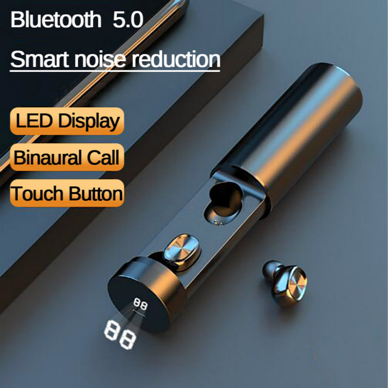 Bluetooth 5.0 Wireless Earbuds – 8D HIFI Sport Earphones with Mic for Gaming & Music