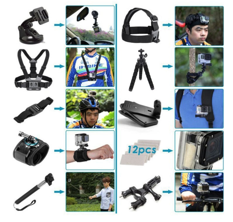 Camera Accessories Kit – Essential Add-Ons for Action & Surveillance Cameras