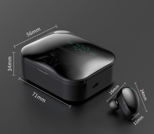 TWS Wireless Bluetooth Earphones – True Wireless Earbuds with Microphone