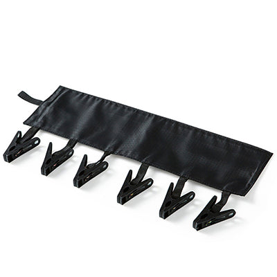 6-Clip Hanging Clothes Dryer Rack
