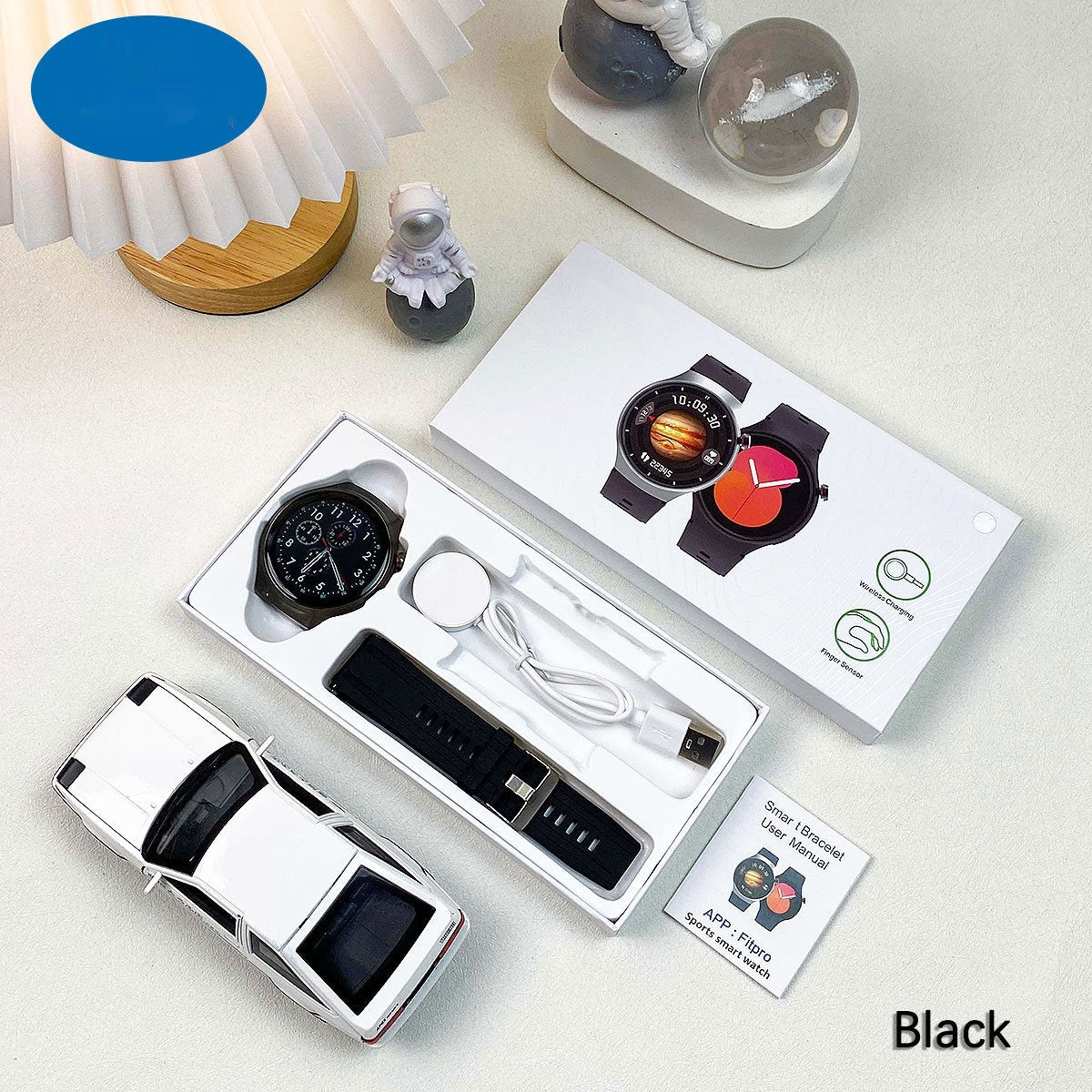 D11 Health & Sports Round Screen Smart Watch - Bluetooth Calling & Fitness Tracker
