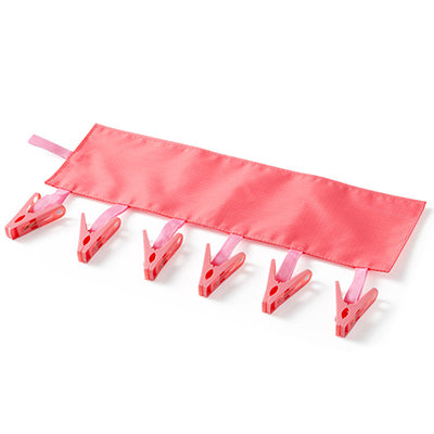 6-Clip Hanging Clothes Dryer Rack