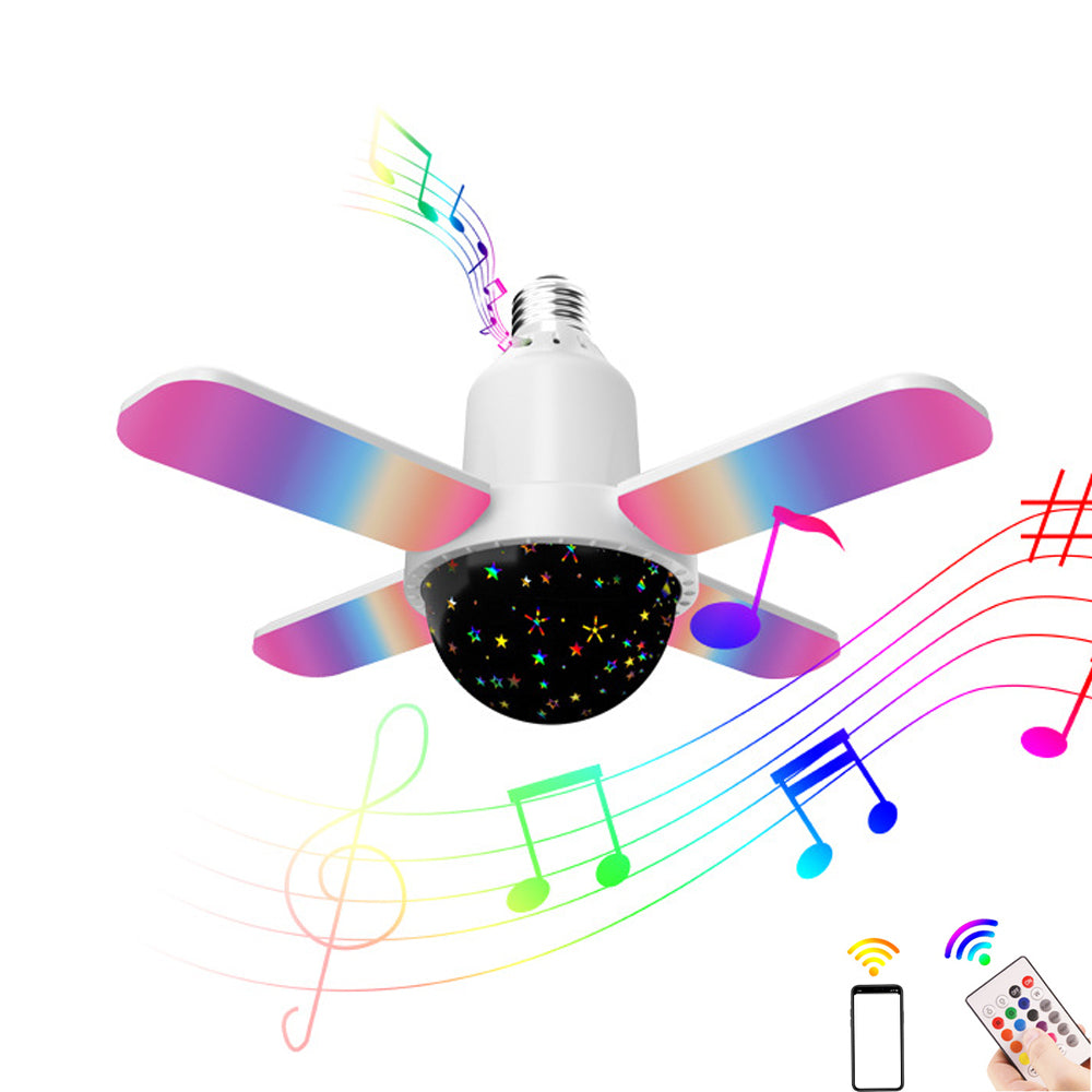 Colorful Music Bulb Bluetooth Speaker – LED Atmosphere Lamp with Wireless Audio
