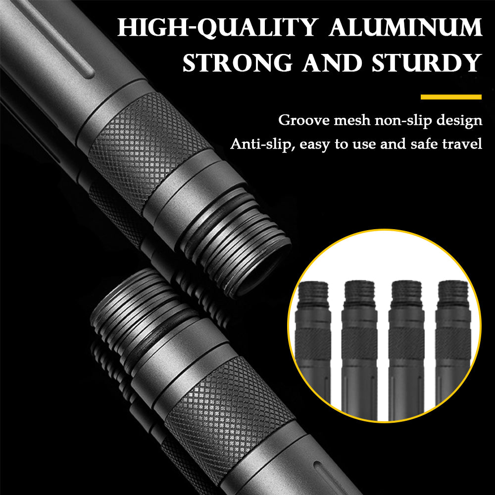 Multifunctional Aluminum Alloy Self-Defense Stick – 4 & 5 Section Expandable
