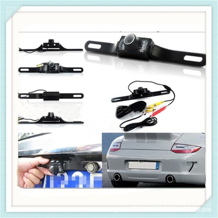 HD Car Reversing Camera with Bracket – Wide Angle Rear View Backup Camera
