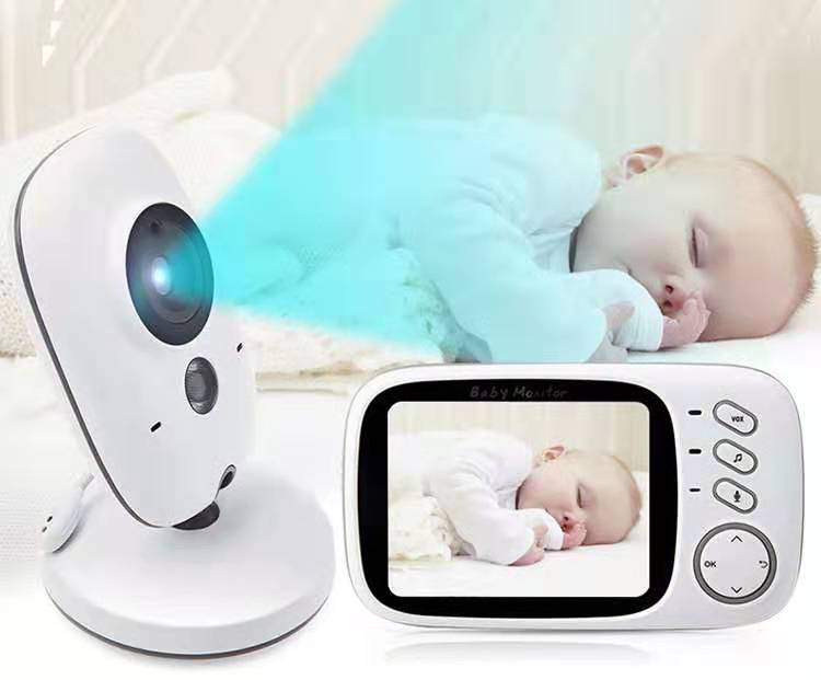 Multifunctional Video Baby Monitor – HD Camera with Night Vision & Two-Way Audio