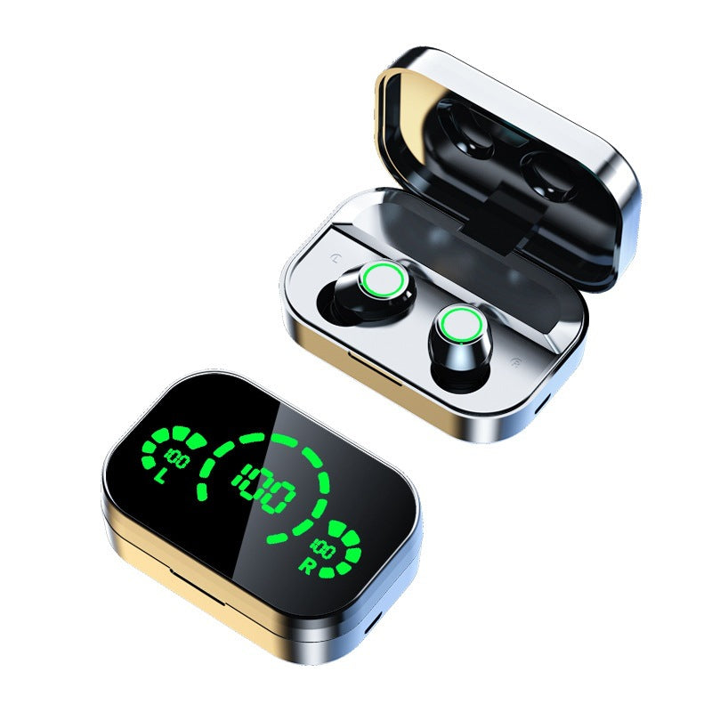 YD03 TWS Wireless Earbuds – Smart Digital Display, Breathing Light & In-Ear Bluetooth 5.0