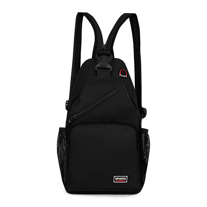 Women's Sports Chest & Shoulder Bag - Multifunctional Oxford Crossbody Backpack