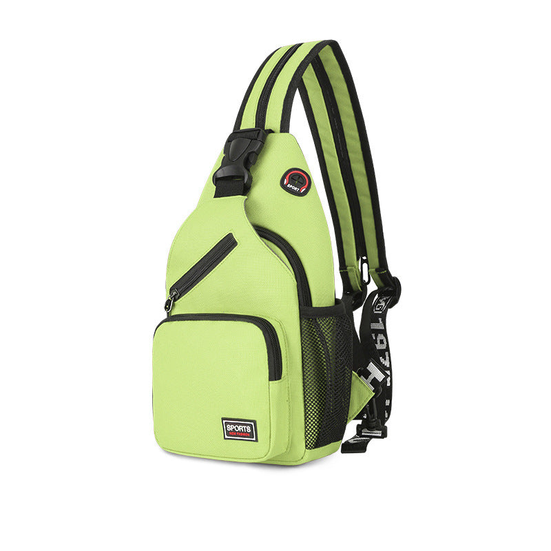 Women's Sports Chest & Shoulder Bag - Multifunctional Oxford Crossbody Backpack