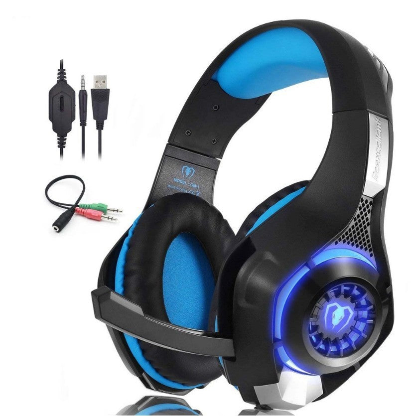 Gaming Headphones – Wired Over-Ear Headset with Mic & Immersive Sound