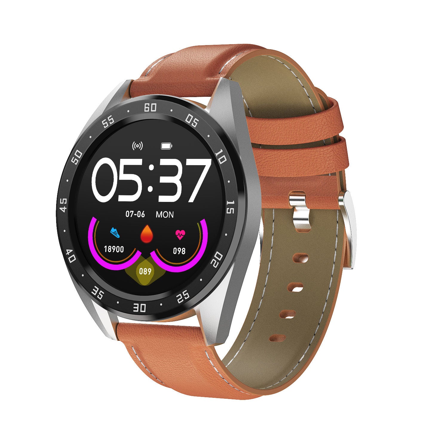 Health Monitoring Smart Watch - Heart Rate, Blood Pressure & Blood Oxygen Tracker