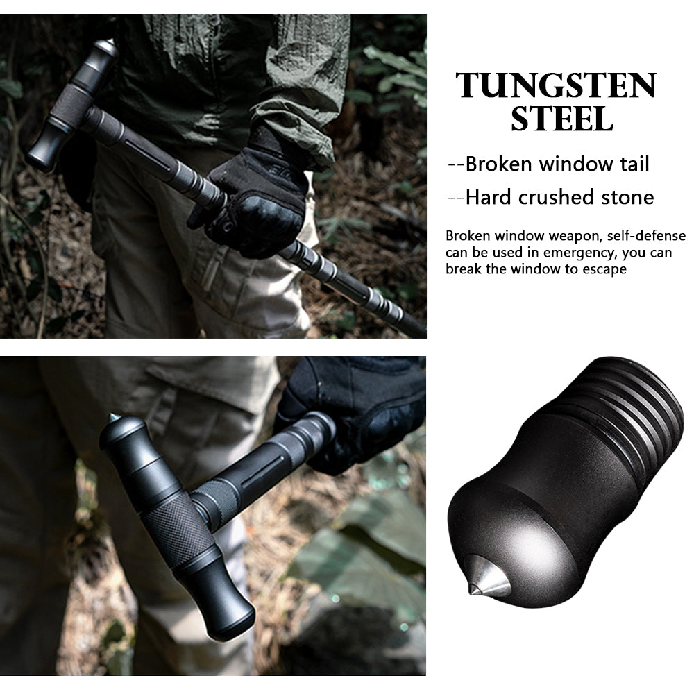 Multifunctional Aluminum Alloy Self-Defense Stick – 4 & 5 Section Expandable