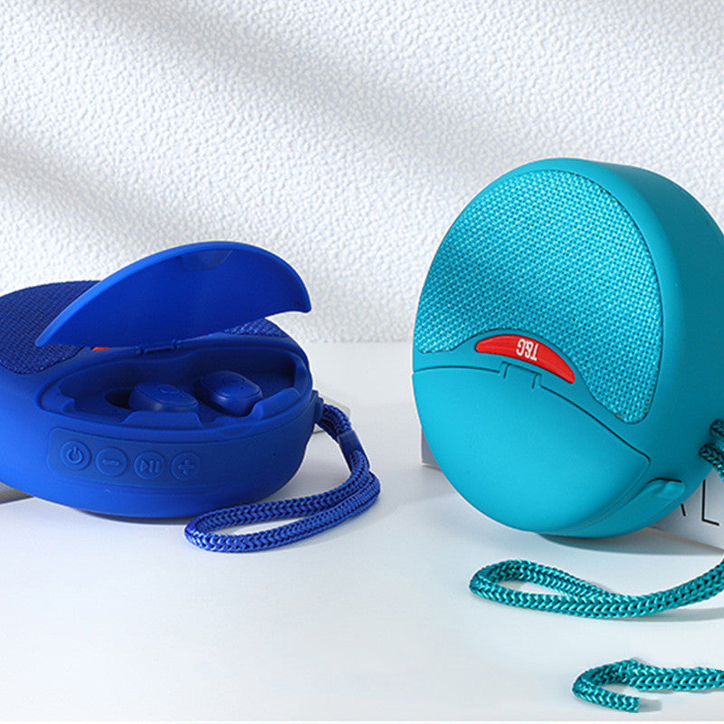Outdoor Portable Bluetooth Speaker & Headset – 3D Stereo Subwoofer with TF Card & FM Radio