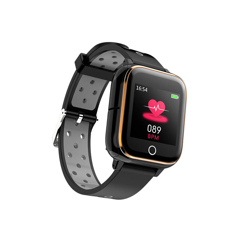 2-in-1 Smart Watch & Bluetooth Earbuds - BT 5.0 Health Tracker with Wireless Earphones
