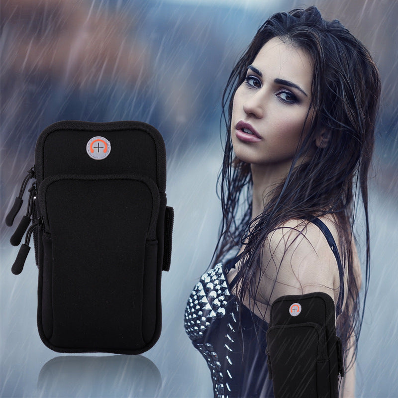 Sports Running Arm Bag - Waterproof Phone Holder for Outdoor Fitness