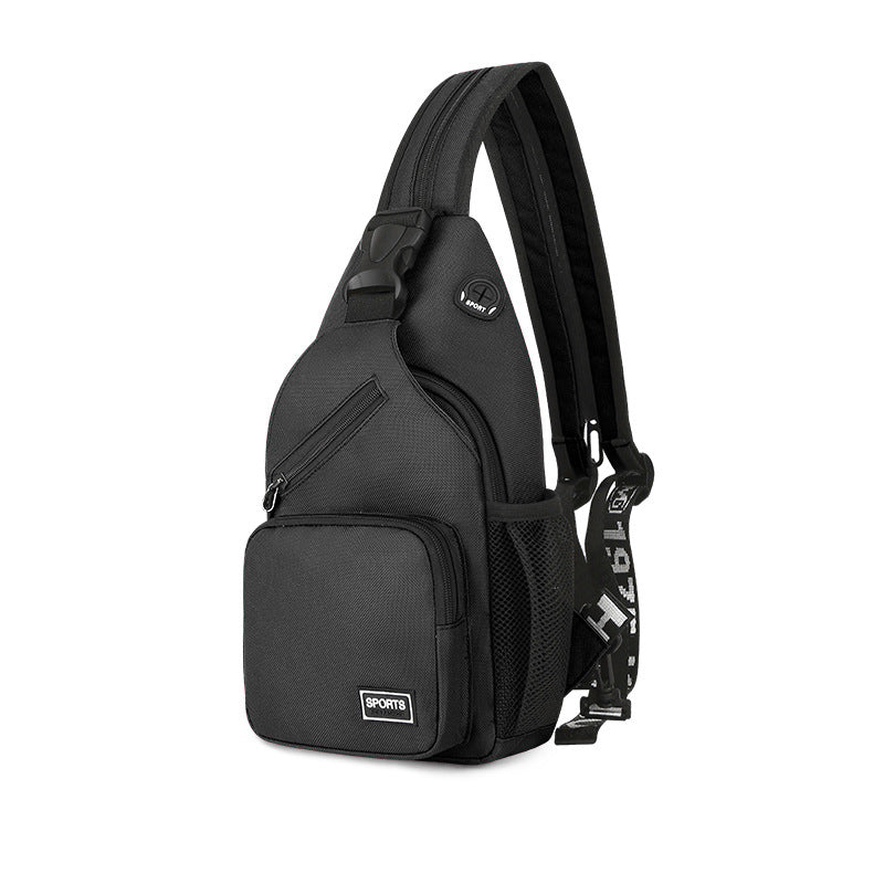 Women's Sports Chest & Shoulder Bag - Multifunctional Oxford Crossbody Backpack