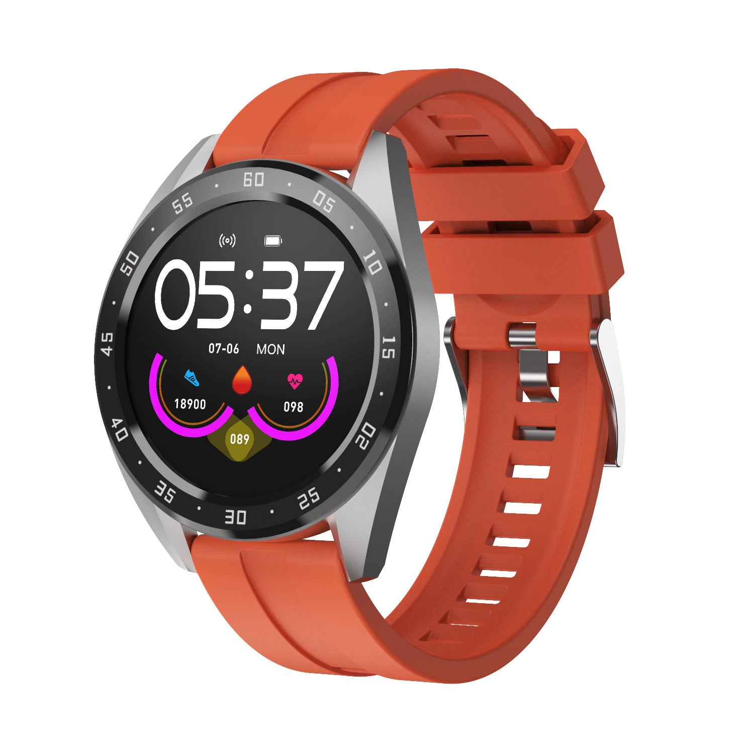 Health Monitoring Smart Watch - Heart Rate, Blood Pressure & Blood Oxygen Tracker