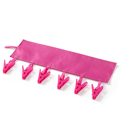 6-Clip Hanging Clothes Dryer Rack