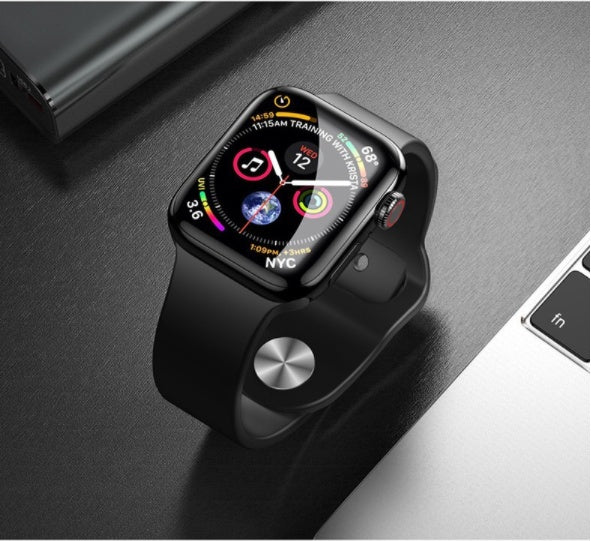 Full Screen Curved Watch Screen Protector Film - Compatible with Apple Watch & Amazfit