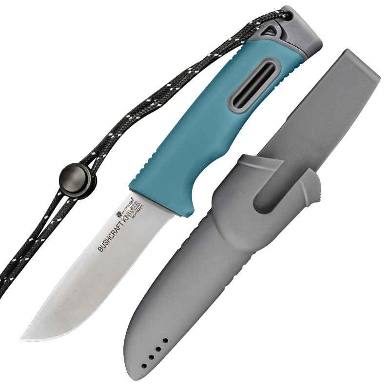 Outdoor Survival Knife – 5Cr15MoV Steel, Self-Defense & Camping