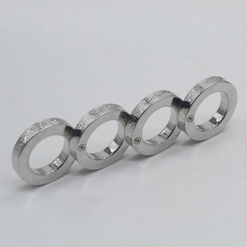 Self-defense Weapon Knuckle Duster, Four-finger Fighting, Self-defense
