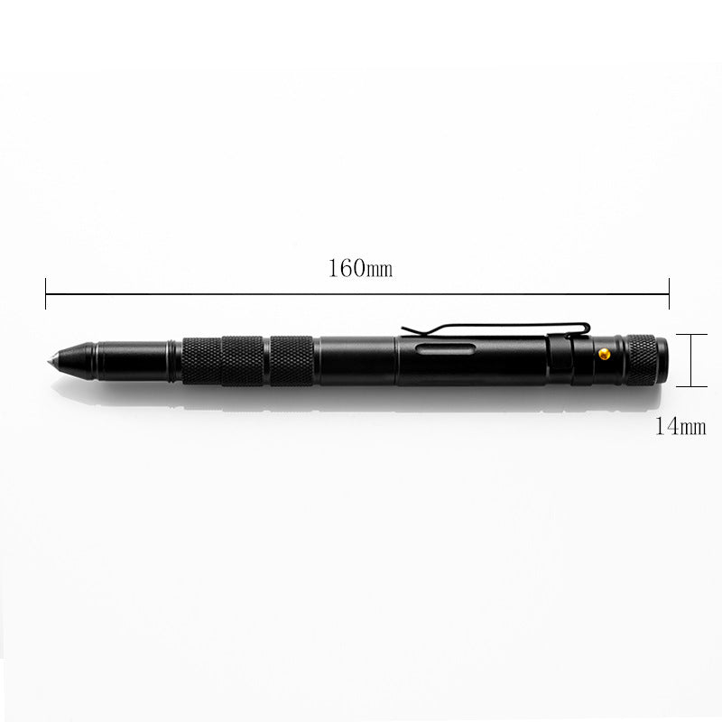 4-in-1 Tactical Self-Defense Pen – Flashlight, Window Breaker & Writing