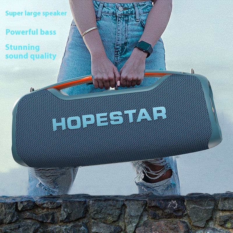 Super Bass Waterproof Outdoor Bluetooth Speaker – Portable Stereo with Deep Bass