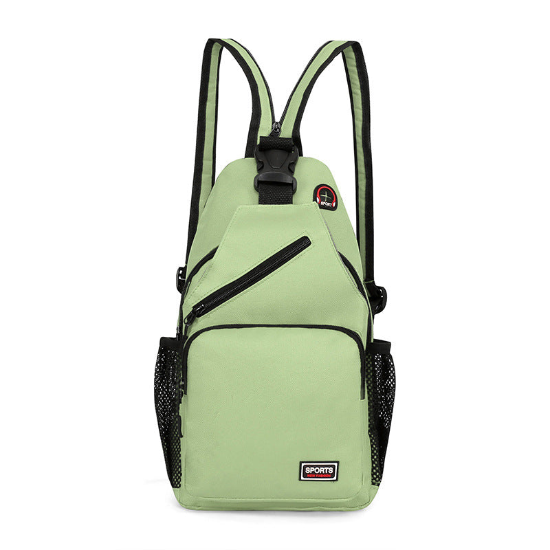 Women's Sports Chest & Shoulder Bag - Multifunctional Oxford Crossbody Backpack
