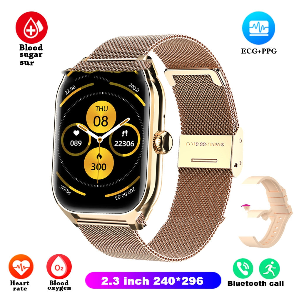 Full Touch Bluetooth Smart Bracelet - Heart Rate, Sleep Monitor & Waterproof