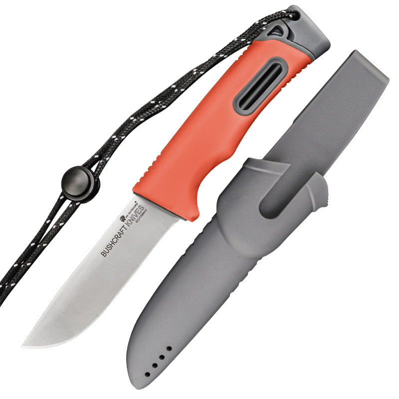 Outdoor Survival Knife – 5Cr15MoV Steel, Self-Defense & Camping