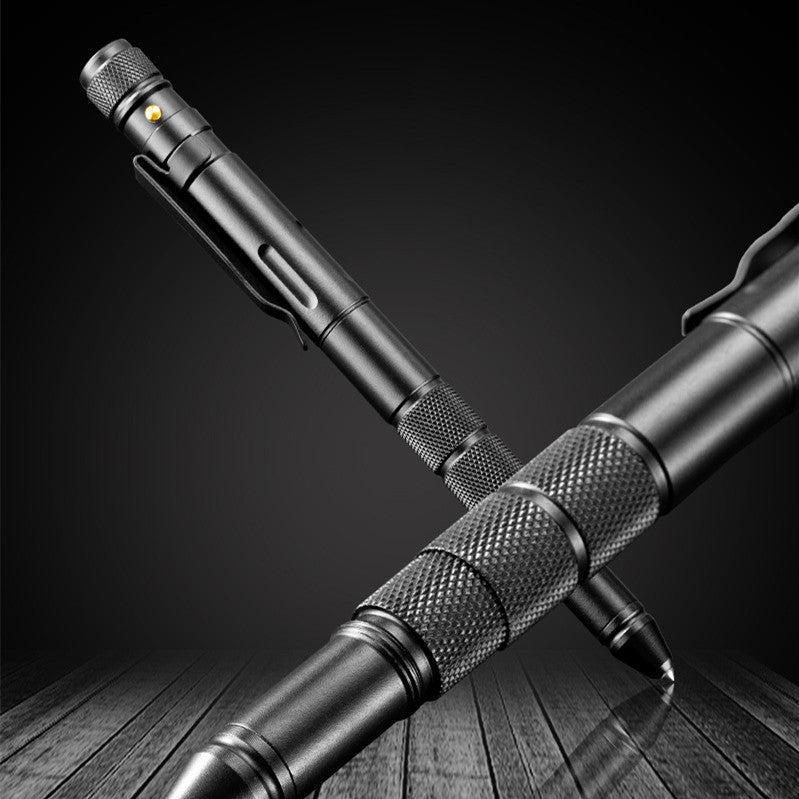 4-in-1 Tactical Self-Defense Pen – Flashlight, Window Breaker & Writing