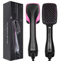 2-in-1 Electric Hair Dryer & Straightener Comb - Wet & Dry Use with 10 Temperature Settings