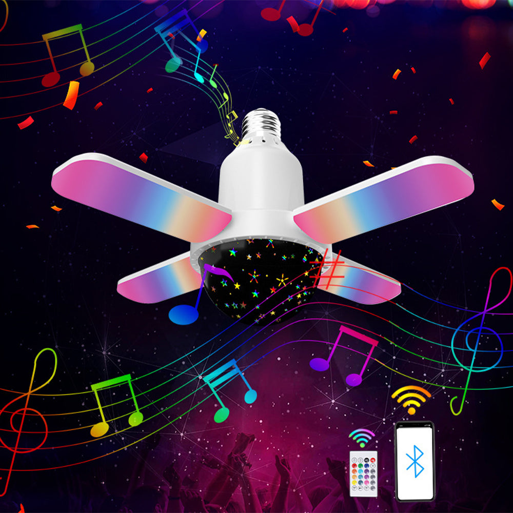 Colorful Music Bulb Bluetooth Speaker – LED Atmosphere Lamp with Wireless Audio