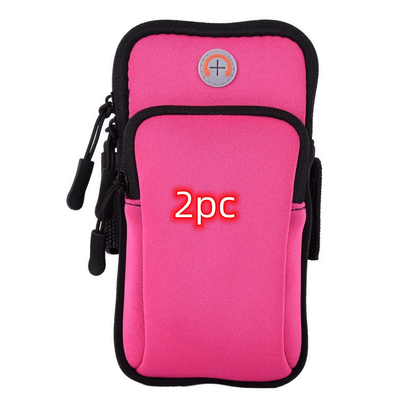 Sports Running Arm Bag - Waterproof Phone Holder for Outdoor Fitness