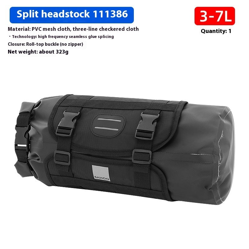 Mountain Bicycle Cycling Storage Bag - Adjustable Mesh Fixture Bag