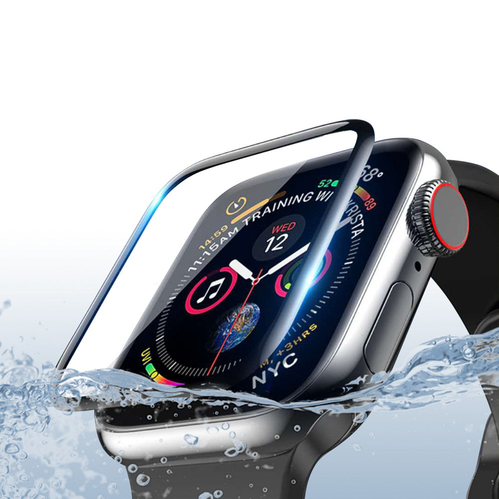 Full Screen Curved Watch Screen Protector Film - Compatible with Apple Watch & Amazfit
