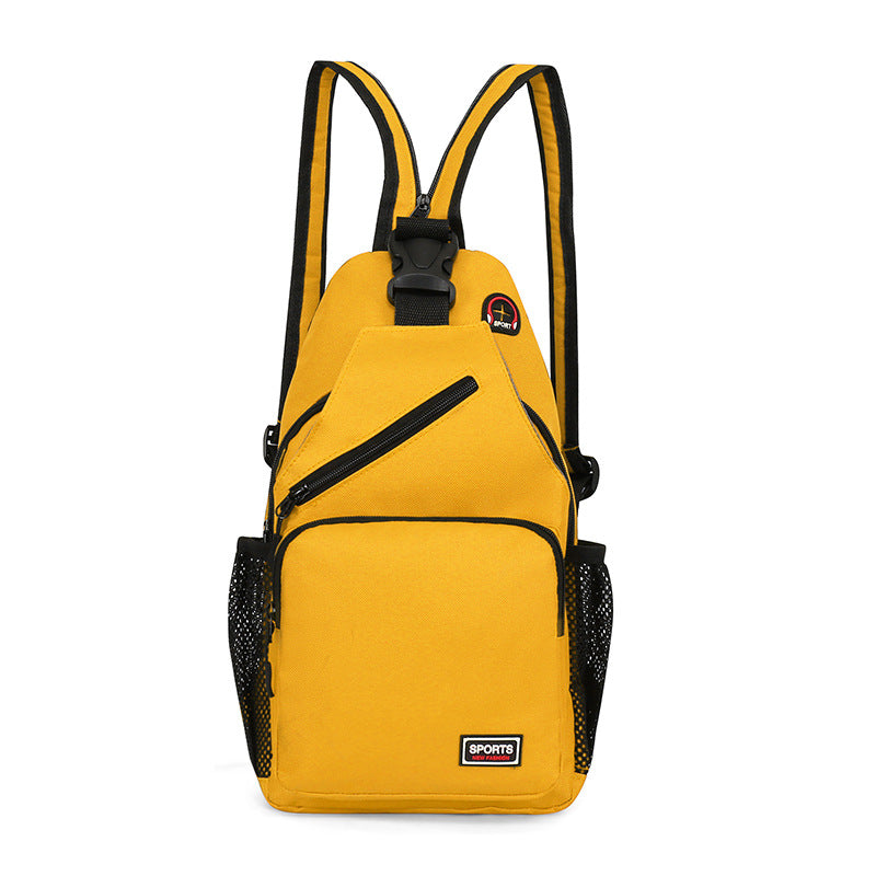 Women's Sports Chest & Shoulder Bag - Multifunctional Oxford Crossbody Backpack