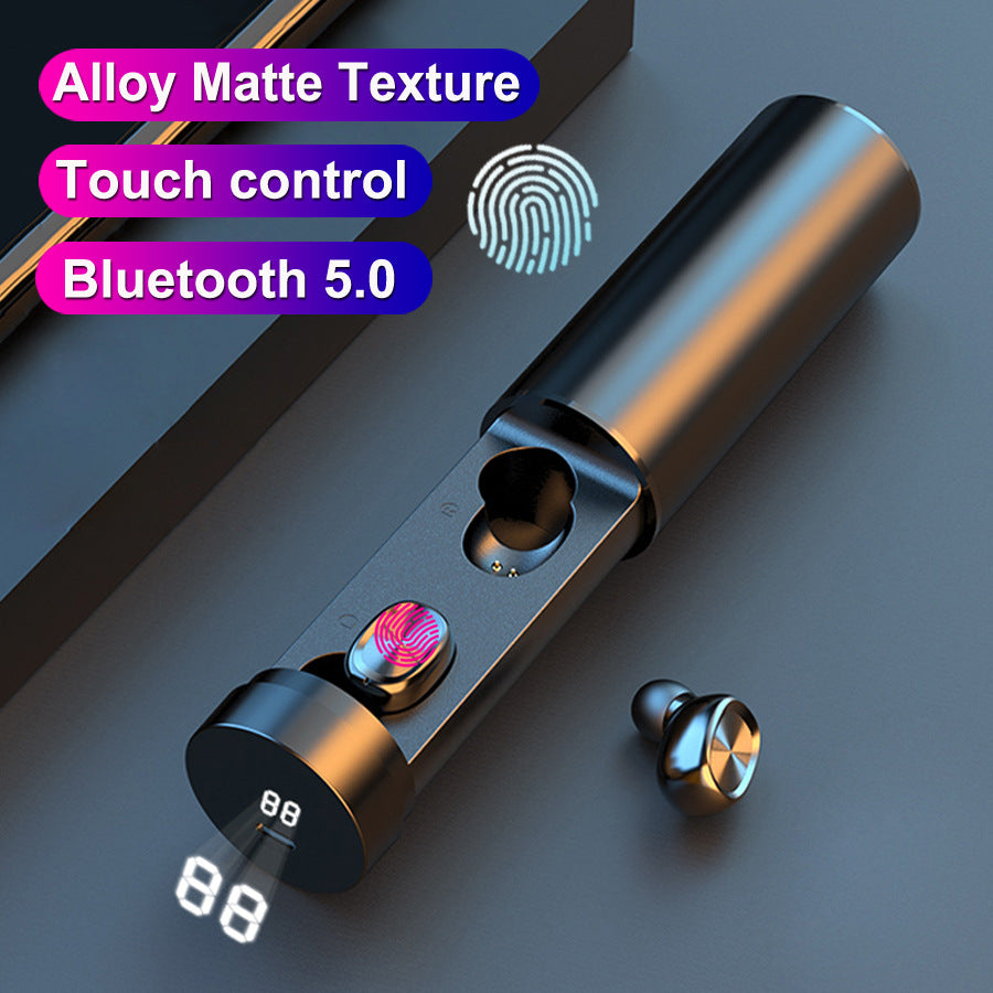 Bluetooth 5.0 Wireless Earbuds – 8D HIFI Sport Earphones with Mic for Gaming & Music