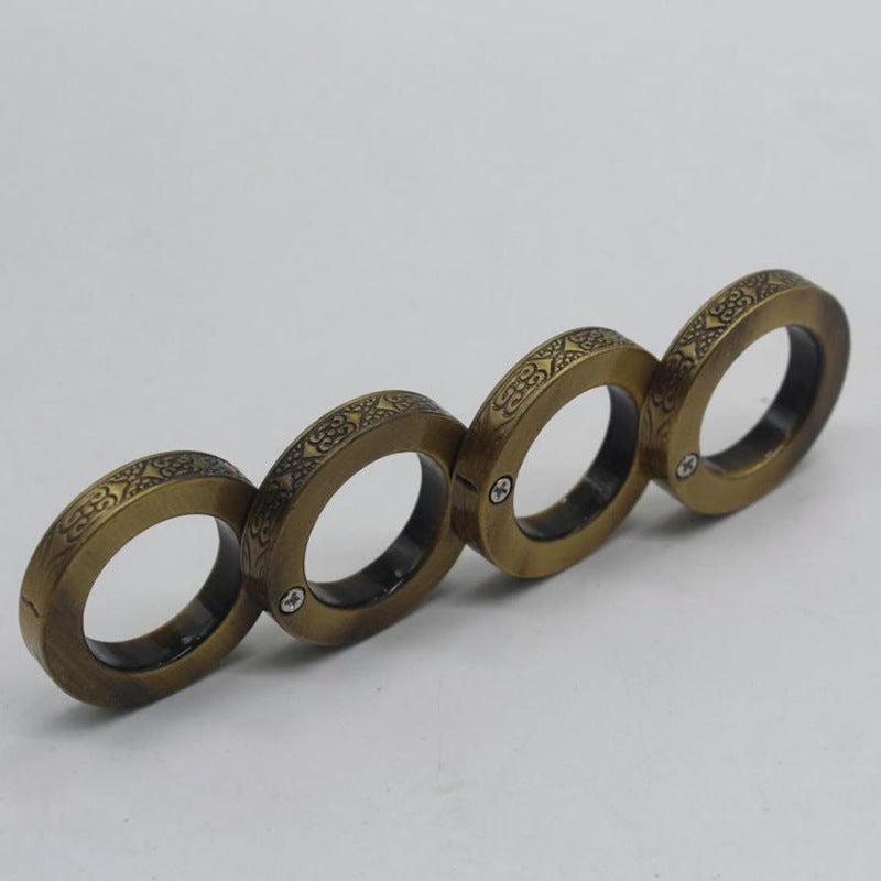 Self-defense Weapon Knuckle Duster, Four-finger Fighting, Self-defense