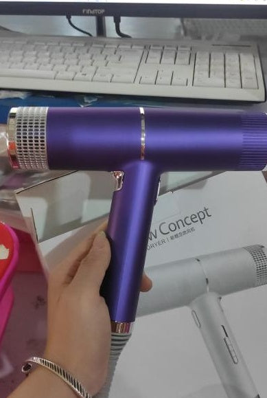 Professional T-Shape Salon Hair Dryer - Hot & Cold Constant Temperature Blow Dryer