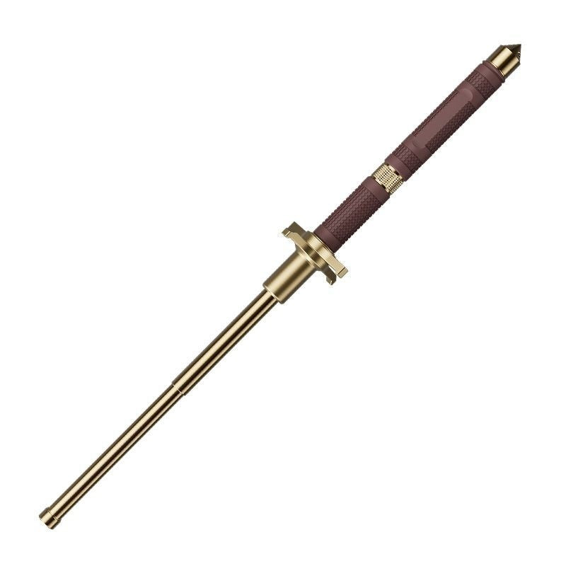 Alloy Steel Stretchable Baton – Window Breaker & Self-Defense Stick, 21"-37"